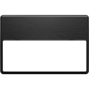 LUCKEASY Screen Frame Edge Protect Cover for Tesla Model Y Juniper 2025 2026/Model 3 Highland 2024 2025 Center Console Screen Frame Cover Interior Decoration Silicone Black(Lightspeed Texture)