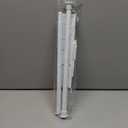 White Tension Curtain Rods18 to 36 Inch,Small Curtain Rods No Drilling,Short Tension Rod,Adjustable Spring Rod for Windows,Door,Closet