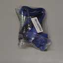 Dog Friendly Co. Dog Harness | Chafe Resistant Webbing, Adjustable Neck & Chest, and Heavy Duty D-Ring | Sturdy, Comfortable, Easy to Use | Classic Blue, Size M