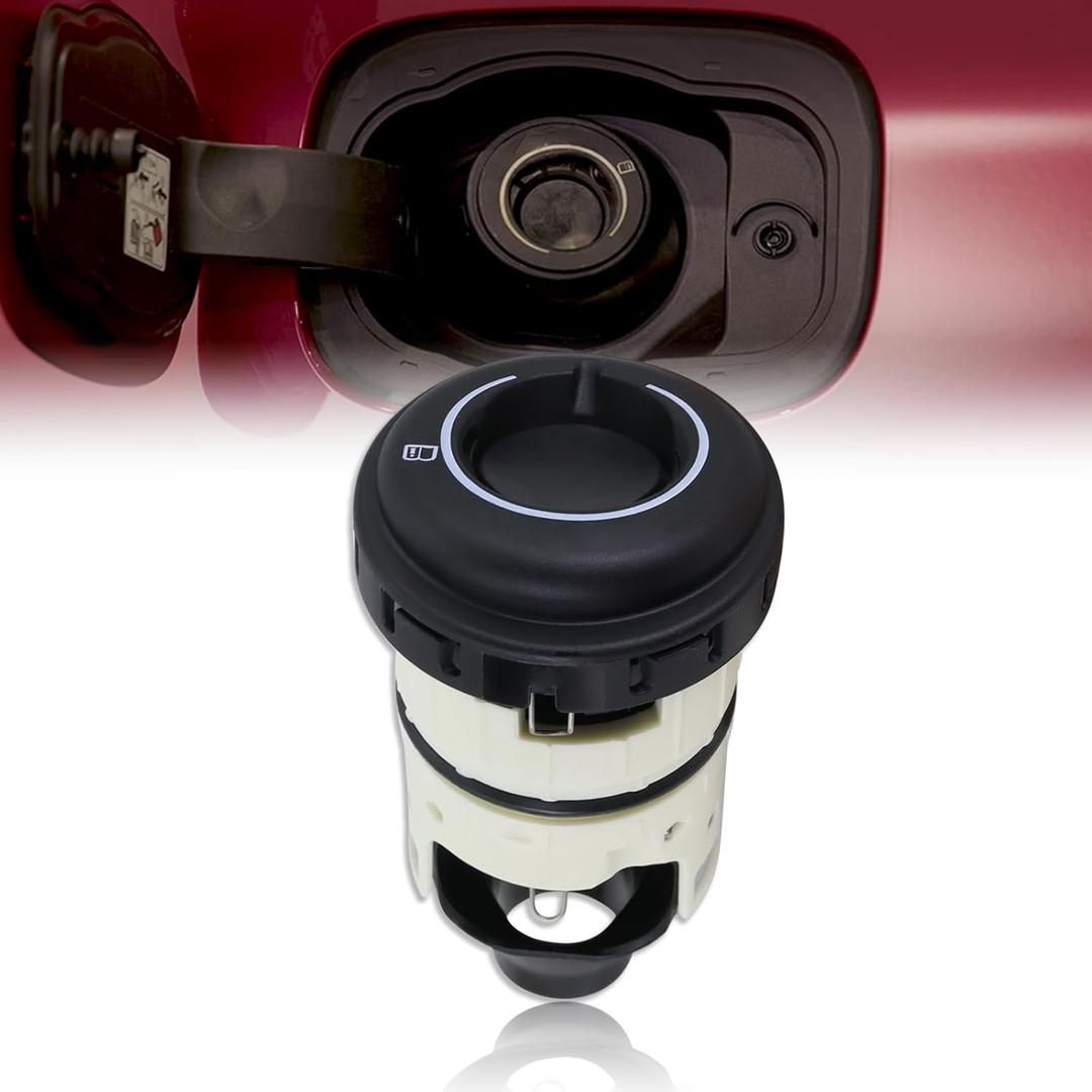 Capless Gas Cap Easy Fuel Filler Neck Vent Pipe Assembly End Fuel Tank Cap Without Cover Compatible With 2015-2025 Ford F150 2011-2025 Ford Explorer 2015-2023 Ford Mustang