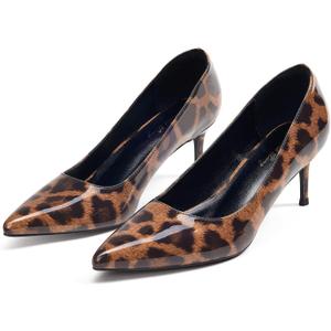 Elisabet Tang Kitten Heel Low Pumps 2.4 Inch Closed Pointed Toe Short Sexy Comfort Women Dressy Shoe at Work Office Date Prom Party Wedding Church