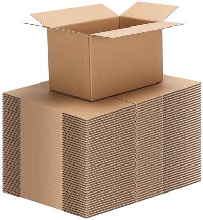 CRUGLA 28 Packs 8x5x5 Shipping Boxes for Small Business, Corrugated Cardboard Boxes Bulk for Shipping Packing Mailing