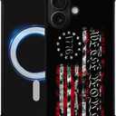 case for iPhone 17,Compatible with Magsafe,All-Round Protection Shockproof Anti-Scratches TPU Case Cover-Classic American Flag 1776 We The People