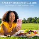 for Samsung Galaxy A54 5G Phone Case, Fashion Flower Pattern Design Girls Women Liquid Silicone Cover, Slim Shockproof and Scratch-Resistant Soft Case for Samsung A54 - Pink