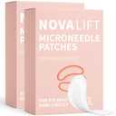 Micro Eye Patches, Under Eye Patches with Hyaluronic Acid, Smile Line Patches for Puffy Eyes and Dark Circles, Women Forehead Anti Wrinkle Patches, Under Eye Masks for Skin Care (2 Pack)