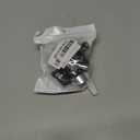 Car Gear Shift Knob with 4 Adaptive Parts,Leather 5 Speed Shift Knobs for Replacement Broken Shifter Knobs,Universal Non-Slip Manual Shift Knob Car Interior Accessories for Most Vehicles (Black/Red)