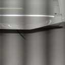 Lithonia Lighting 2 Foot LED Light Fixture, Low-Profile LED Wraparound Flush Mount Ceiling Light, 4000K Cool White, 120V, 24-Inch (FMLWL 24 840)