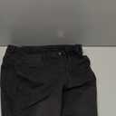 Women's High Waist Flare Jeans, Black, Size: L