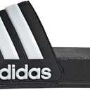 Adidas Unisex-Adult Adilette Shower (11 Women/10 Men, Black/White/Core Black)