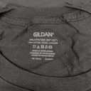 Gildan Men's Crew T-Shirts, 6 Pack, Style G1100, 2XL, Black