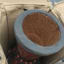 Wood Djembe Drum African Drums for Adults 8.5'' x 16'', Carved