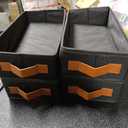 4 Pack DVD Storage Box, DVD Organizer Holds Up to 102 DVDs, Foldable DVD Holder, Large CD Storage Case