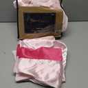 Juicy Couture Velvet Stripe on Satin Pink King Duvet Cover Set - 3 Piece Luxury Bedding Ensemble