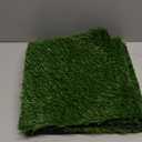 Kesfey Grass Squares Placemats 4 Packs 12"x 12" Artificial Grass Turf Patch Tiles Green Grass Squares Fake Grass Mat Synthetic Grass Rug Roll Tabletop Decorations for Home Dining Christmas Table Decor