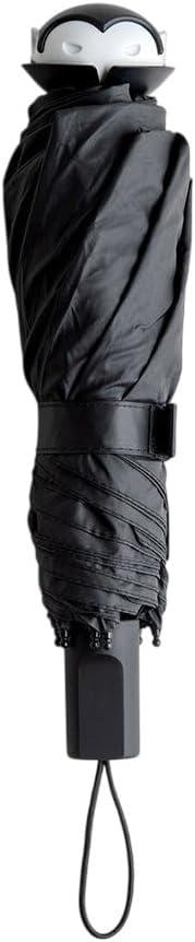 OTOTO NEW! Spookula Vampire Folding, Collapsible, Umbrella, Unique, Goth Accessories, Cool Gifts, Gothic, Black and White, Cute, Rain Umbrella, Spooky, Halloween