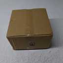 JOYMAY 9.6 Inch Bamboo Fiber Cake Stand, Round Cake Holder, Cake Plate with Detachable Base, Dessert Table Display Set, Cake Decorating for Birthday Party Baking Gifts for 6inch, 8inch Cakes (White)