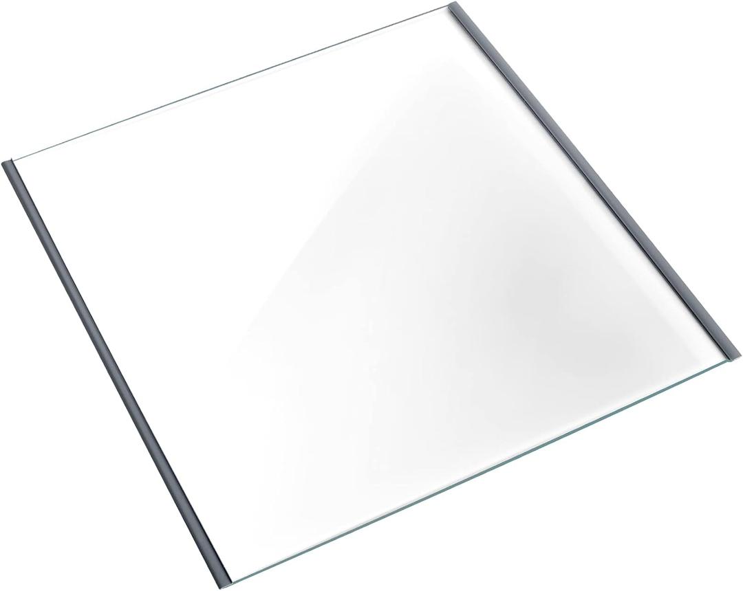 Upgraded W11188040 Refrigerator Glass Shelf (Upper) Compatible with Whirlpool Maytag, Tempered Glass Shelf Parts Replaces W11135529, 4547258, AP6286990, PS12348757, EAP2348757, W11188040RC