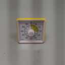 Secura 60 Minute Essential Visual Timer for Kids, Countdown Clock Timer for Special Education, Classroom, School, Desk, Home, Office, Silent Non-Ticking Time Management Tool (Yellow & Yellow)