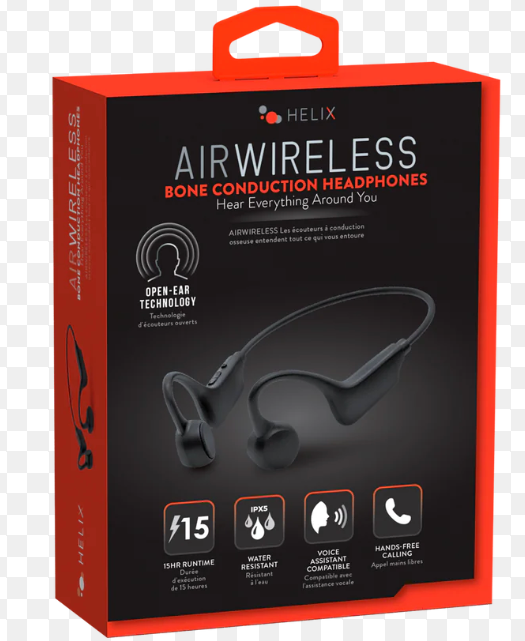 Helix Air Wireless Bone Conduction Headphones