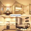 RadiantFlux Warm White Led Strip Lights for Bedroom, 16.4ft 300Leds, Dimmable,Flexible, Super Bright LED Tape Lights for Living Room, Kitchen, Vanity Mirro Indoor Use