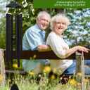 48" Wind Chimes for Indoor and Outdoor, Deep Bass Tone and Professional Tuned Aluminum Wind Chimes for Patio Garden Memorial, Sympathy Gift for Loss of Loved One, Housewarming Gift