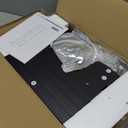 TUTOTAK Corner Shelf with LED Light, 6-Tier Corner Bookshelf for Small Space, Narrow Display Corner Shelf Stand with Storage Rack, for Living Room, Bedroom, Black 