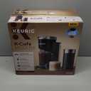 Keurig K-Caf Barista Bar Single Serve Coffee Maker and Frother, with 3 Brew Sizes, Hot and Cold Coffee Capabilities, 2oz Coffee Shot Button, Black
