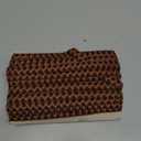 BENECREAT 15 Yard Coffee Brown Faux Leather Braid Trims, 1/2 inch Wide Flat Braided Genuine Leather Braid Strap for Home Decor DIY Sewing Craft