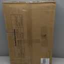 Collapsible Dog Crate for Dogs - 28" L Heavy Duty Dog Kennel No Tools Required with 4 Sides Steel Foldable Cage for Dogs Indoor Furniture, Portable Carrier with 2 Smooth Wheels, Beige (27.95 x 18.9 x 21.65 in)