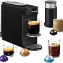 Nespresso Vertuo Up Coffee Machine with Milk Frother, Ink Black
