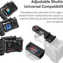 Xplorer Grip Kit Bundle(Camera Grip&Cage&Quicke Release Mount) for Insta360 Ace Pro 2/Ace Pro/Ace Extended Holder Mount with Adjustable Shutter Button (Model Bundling 2)