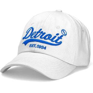 Vintage Embroidered Baseball Cap, Adjustable Dad Hat for Men and Women (One Size, Nn_det)