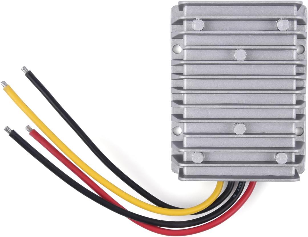 DC 12V to 36V Power Converter - 10A 360W Auto Boost Regulator Reducer, 12 Volt Step - Up Voltage Transformer Supply Module for Car