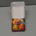 Bloobloomax Wrist Rattle Socks and Foot Finder Set, Infant Girl Boy Toys for Babies 0-36 Months, Newborn Hand & Foot Toys for 0 to 3 Years, Baby Shower Gifts Set Easter Basket Stuffer (Red-4PCS)