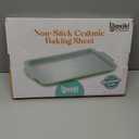 Nonstick Ceramic Jelly Roll Pan, 15 x 10 Inches - PTFE & PFOA Free Baking Pan Perfect for Every Kitchen - Multipurpose Cookie Sheet for Baking, Roasting, and More