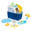 BLUEY Cruise Ship Playset with Slide, 15+ Accessories, 2 Figures