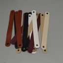 Weewooday 15 Pcs Plain PU Leather Bracelets Blank Snap Bracelets 5 Colors Wrist Cuffs DIY Craft Wristbands for Men Women Jewelry Making
