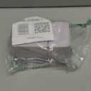 VCE Brush Wall Plate Cable Pass Through with Bracket, Decorator Cover for Low Voltage Cables - White, 2-Pack