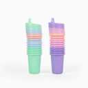 The First Years Take & Toss Sippy Cups - Spill Proof Toddler Cups Value Party Pack - 10 Oz - 20 Count, Pastel