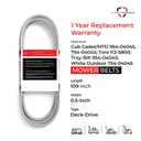 954-04045 Deck Belt Replacement, Length 109", Heavy-Duty Aramid Cord Belt Replaces 754-04045 for Cub Cadet LT1040 LT1042 RZT42, 112-5800 for Toro LX420 (23, 25, 26, 27), Troy Bilt Bronco Super Bronco