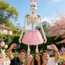 Easter Skeleton Costume Easter Skelly Outfit, 12ft