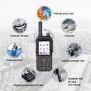 T320 4G Network Radio WiFi Bluetooth Mobile Radio Unlocked Android 7.0 GSM Compatible with Zello Real PTT
