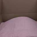 Delta Children Cozee Flip-Out Sherpa 2-in-1 Convertible Sofa to Lounger for Kids, Pink