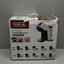 Hot&Cold brewing Single Serve Coffee Maker for K*eurig K*cup, Small Espresso Coffee Machine for D*olce G*usto/ N*es Original/ Ground Coffee/ 44mm ESE, adjustable TEMP&Water Volume, 1LRemovable Reservoir