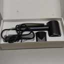 Professional Ionic Hair Dryer, 1800W High Speed Blow Dryer for Home Salon, Real 200 Million Negative Ions, 120,000 RPM Brushless Motor for All Hair Types-1 (Black)