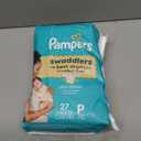 Pampers Baby Diapers - Swaddlers - Size P1, 27 Count, Ultra Absorbent Disposable Preemie Diaper