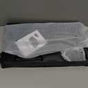 Wireless Keyboard and Mouse Combo, 2.4G Full Size Wave Keys Ergonomic Keyboard with Wrist Rest and 3-Level DPI Adjustable Wireless Ergonomic Mouse for Windows, Mac OS Desktop/Laptop/PC(Black)