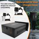 EV Charger Box Outdoor for Tesla Universal Wall Charger 23.6x16.9x8.3''