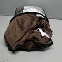 ULTICOR Reclining Love Seat with Middle Console Slipcover, 8-Piece Velvet Stretch 2 seat Loveseat Recliner Cover, Thick Soft, Washable (Chocolate)