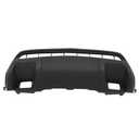 munirater Front Bumper Lower Skid Plate Plastic with Tow Hook Holes Replacement for 2015-2020 Colorado GM1095206 22891697
